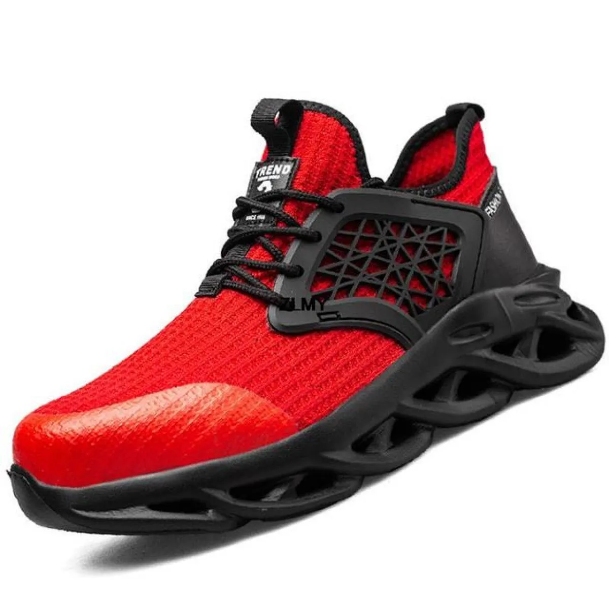 Scarpe antinfortunistiche leggere per uomo Stivali antinfortunistici da lavoro traspiranti con punta in acciaio Scarpe da lavoro