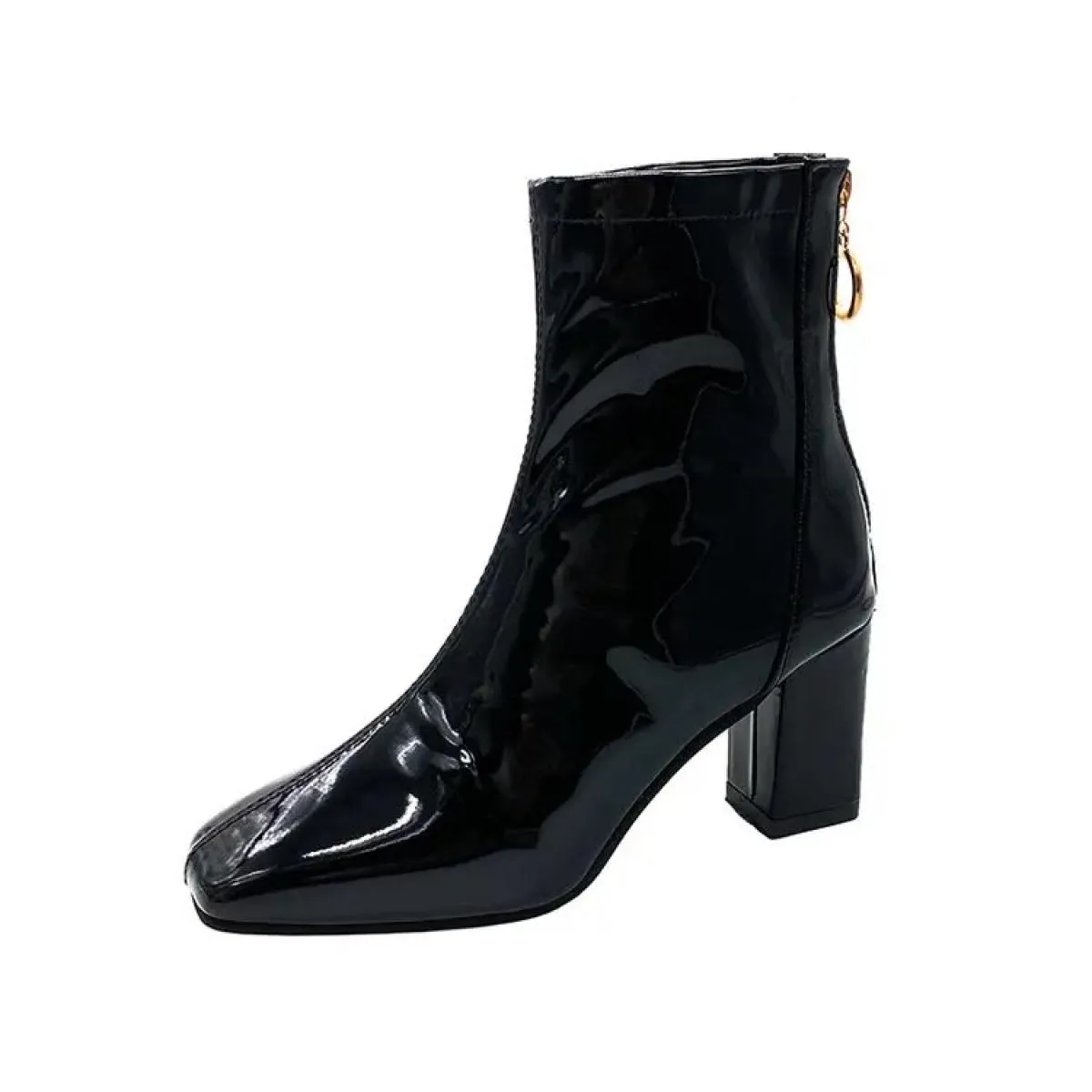 Scarpe autunnali per le donne Stivali da donna 2022 Nuovi tacchi alti Stivali da donna di lusso Donna Inverno Zeppa Offerte di l