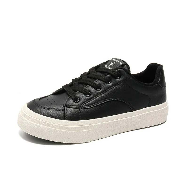 Scarpe casual in pelliccia invernale minimalista da uomo