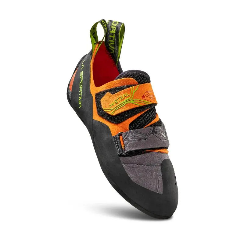 Scarpe da arrampicata La Sportiva Mistral (Hawaiian Sun/Lime Punch) Uomo