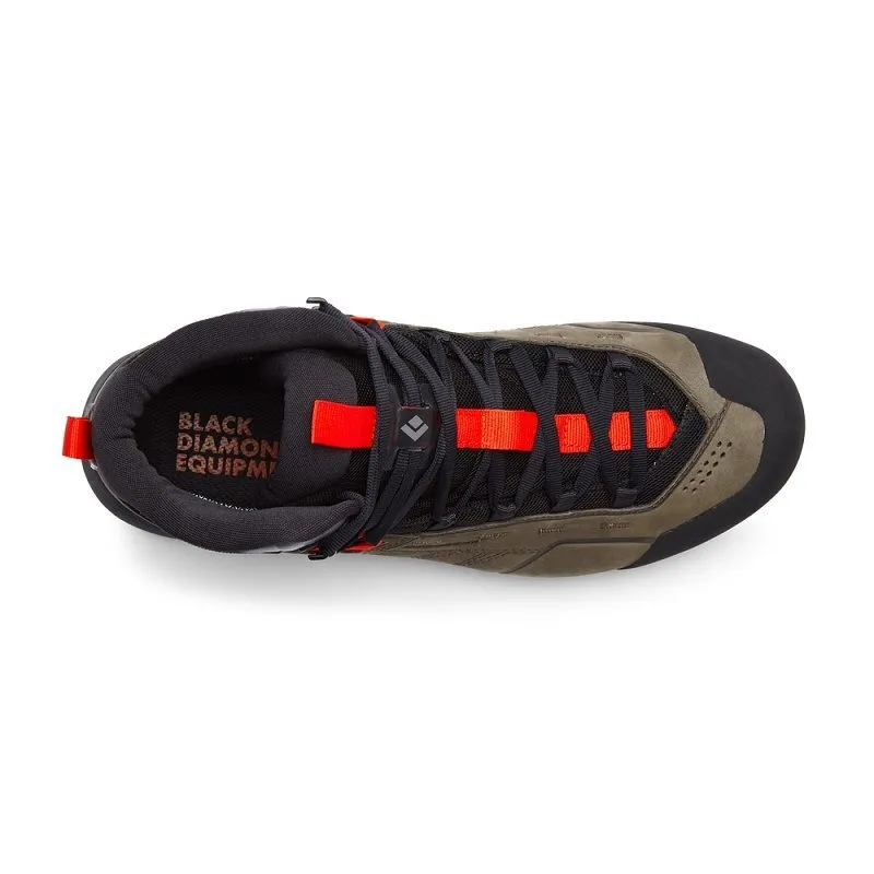 Scarpe da avvicinamento da uomo Black Diamond Mission Leather Mid WP (Walnuts-octane)