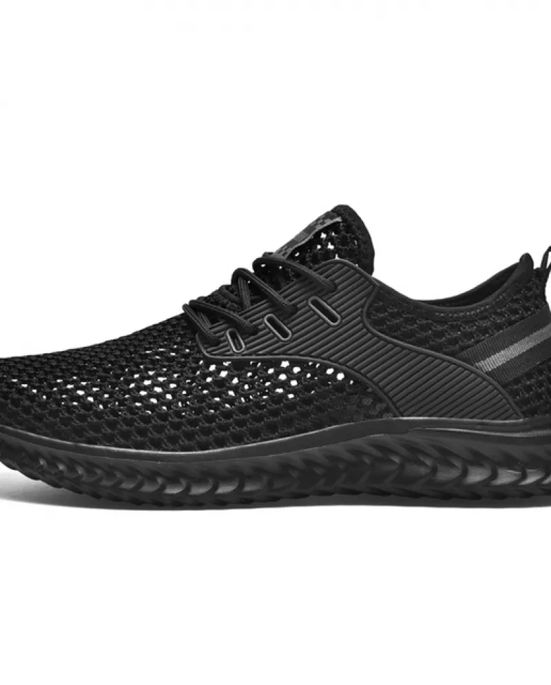Scarpe da ginnastica casual da uomo estive Scarpe da ginnastica traspiranti in rete Scarpe da tennis da uomo leggere da corsa Sn