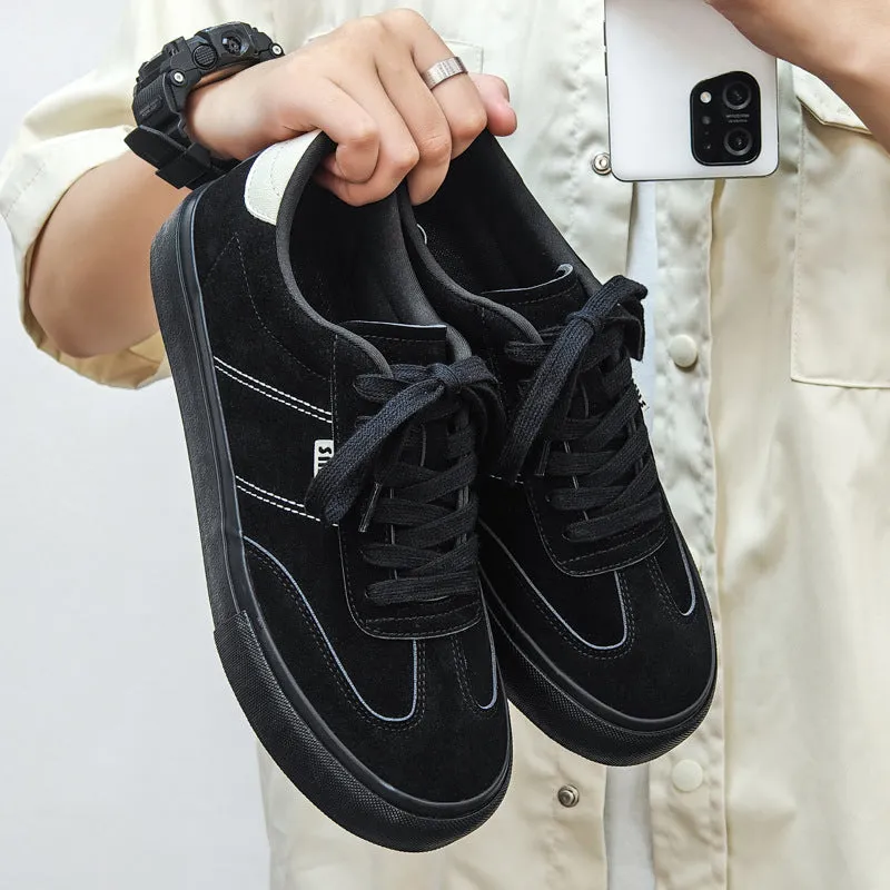 Scarpe da ginnastica da allenamento casual piatte eleganti e minimaliste da uomo