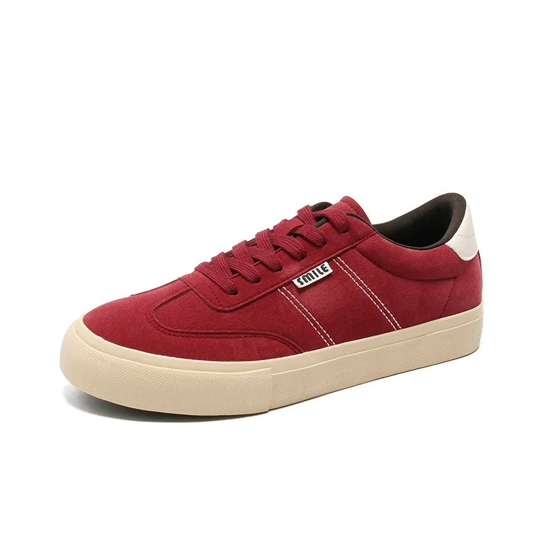 Scarpe da ginnastica da allenamento casual piatte eleganti e minimaliste da uomo