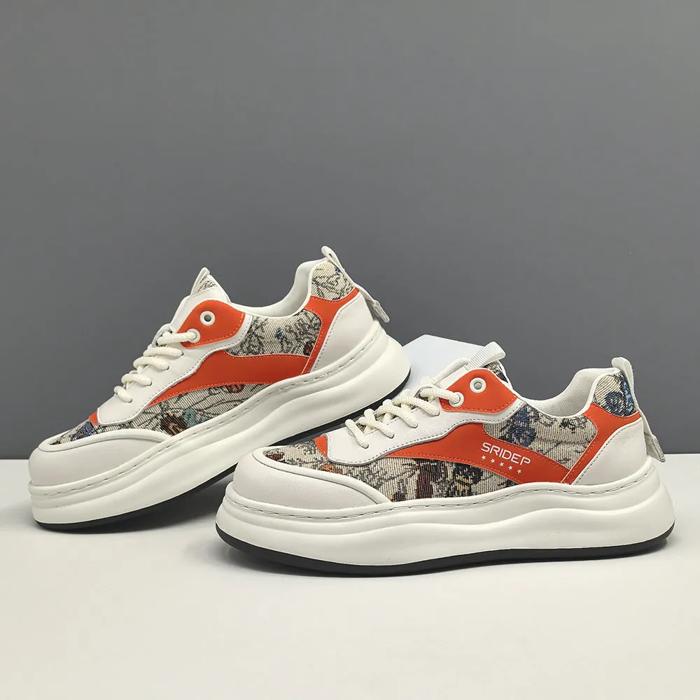 Scarpe da skate casual traspiranti moda uomo