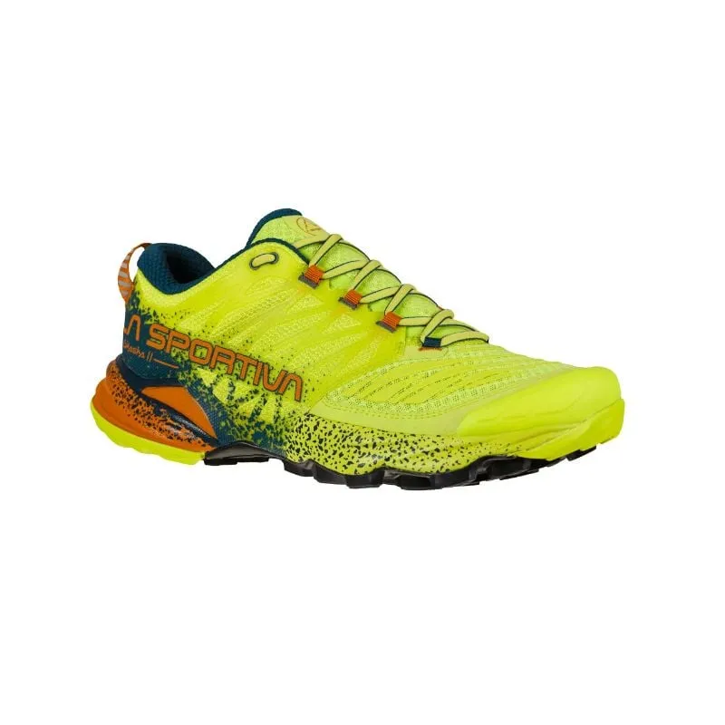 Scarpe da trail La Sportiva Akasha II (Lime Punch/Hawaiian Sun) Uomo