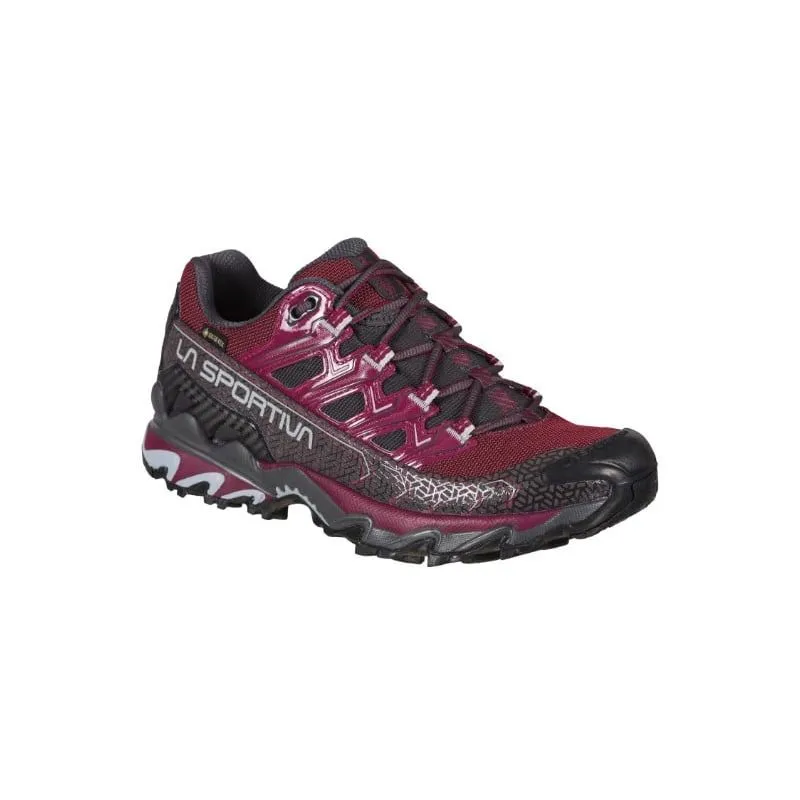 Scarpe da trail Ultra Raptor II Gore-tex da donna (Red Plum/Carbonio)