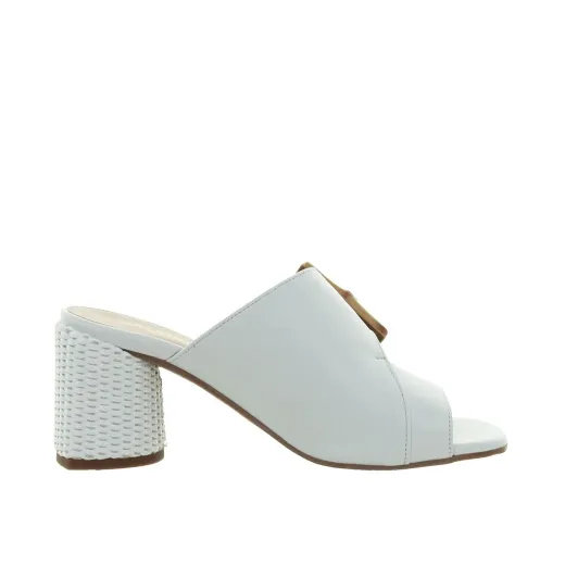 SCARPE DONNA LORENZO MARI SANDALI FRESIA 03 IN PELLE BIANCO FRESIA03  