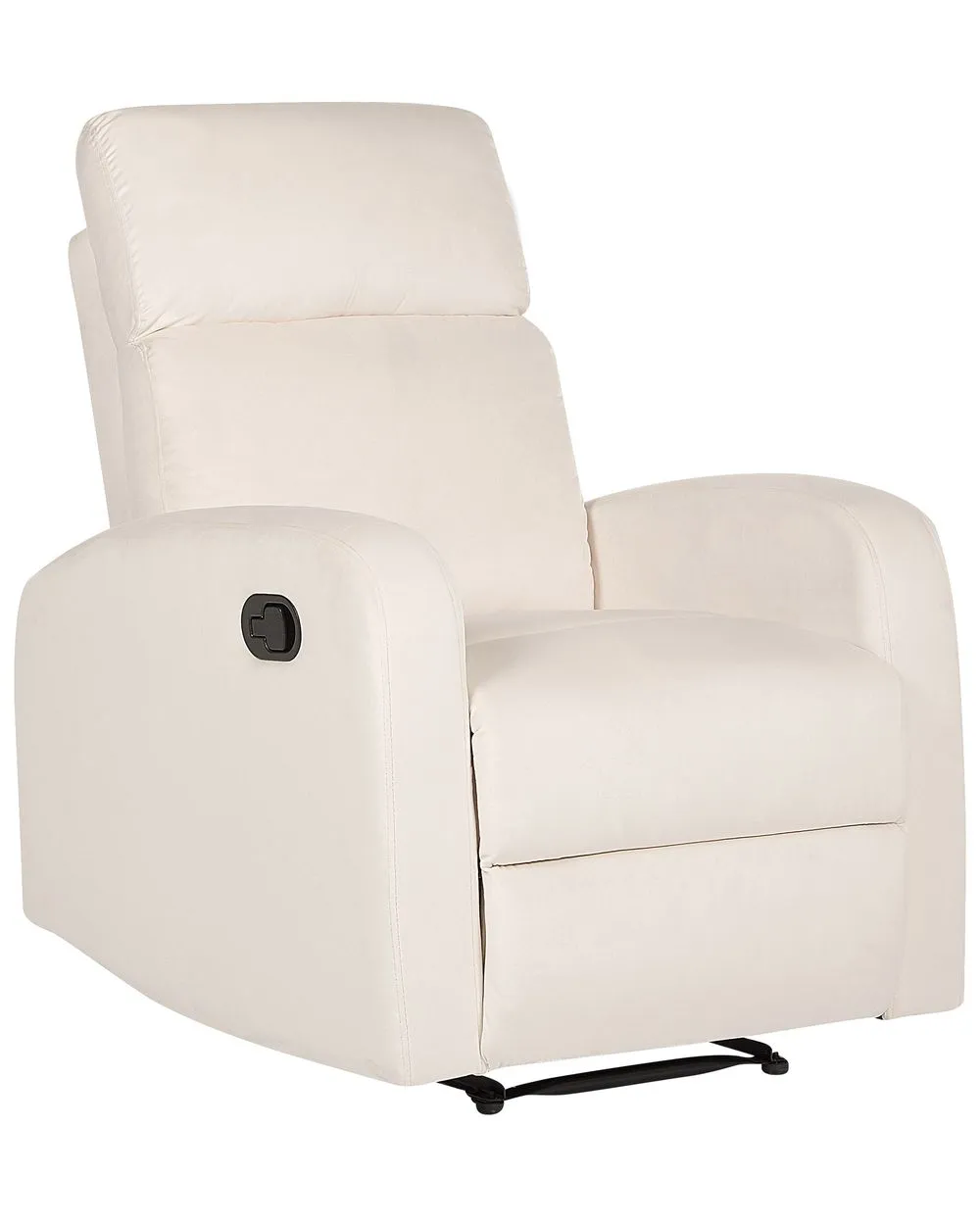 Sedia reclinabile VERDAL Velluto Crema