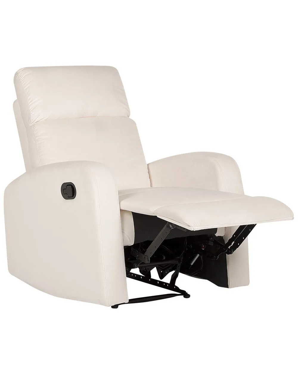 Sedia reclinabile VERDAL Velluto Crema