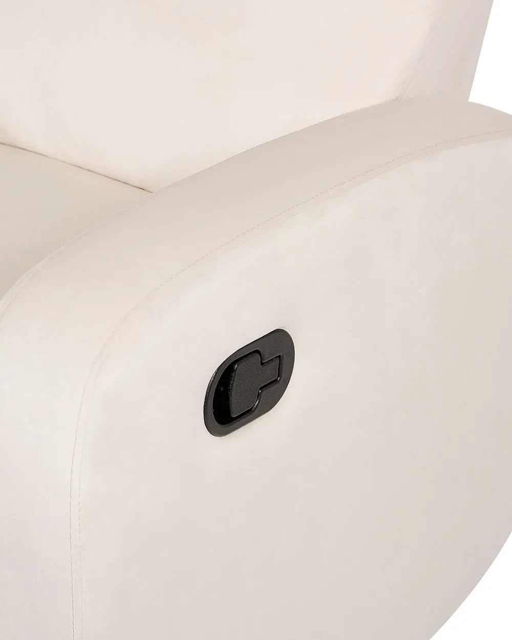 Sedia reclinabile VERDAL Velluto Crema