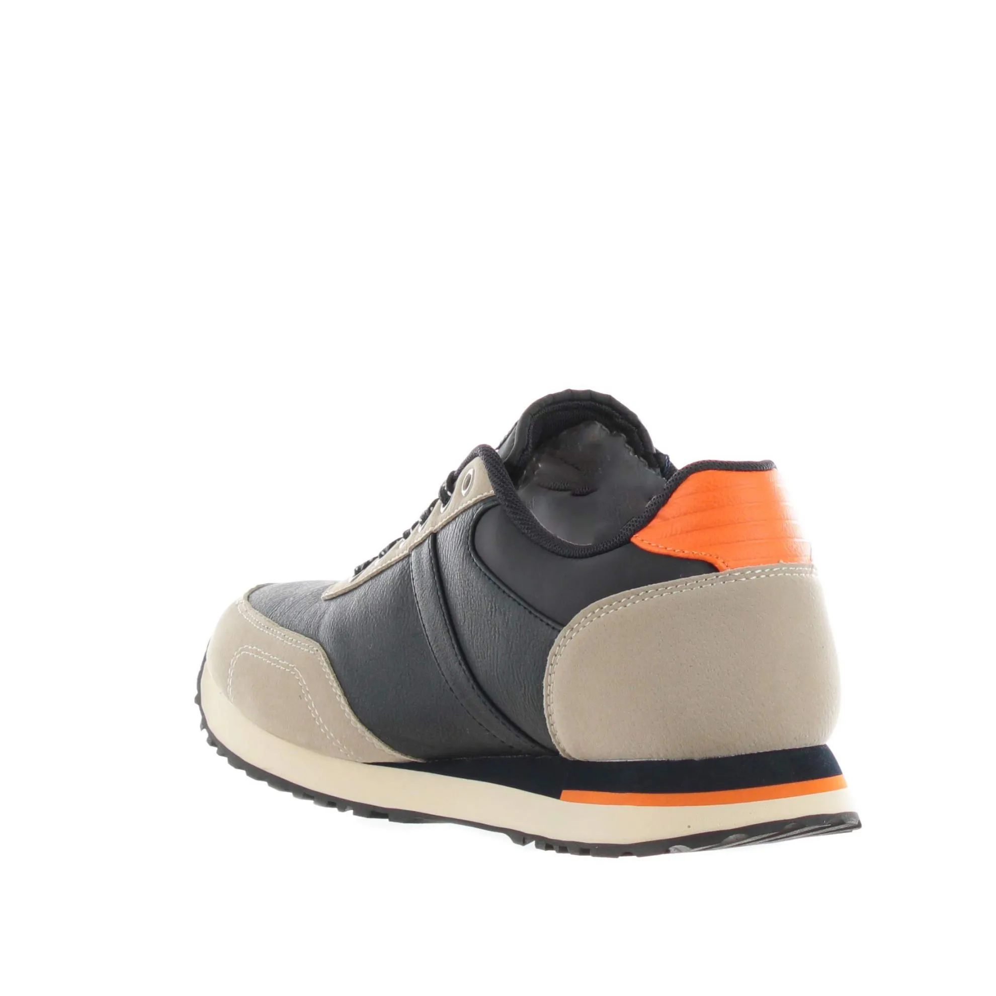Sneaker in pelle e nabuk