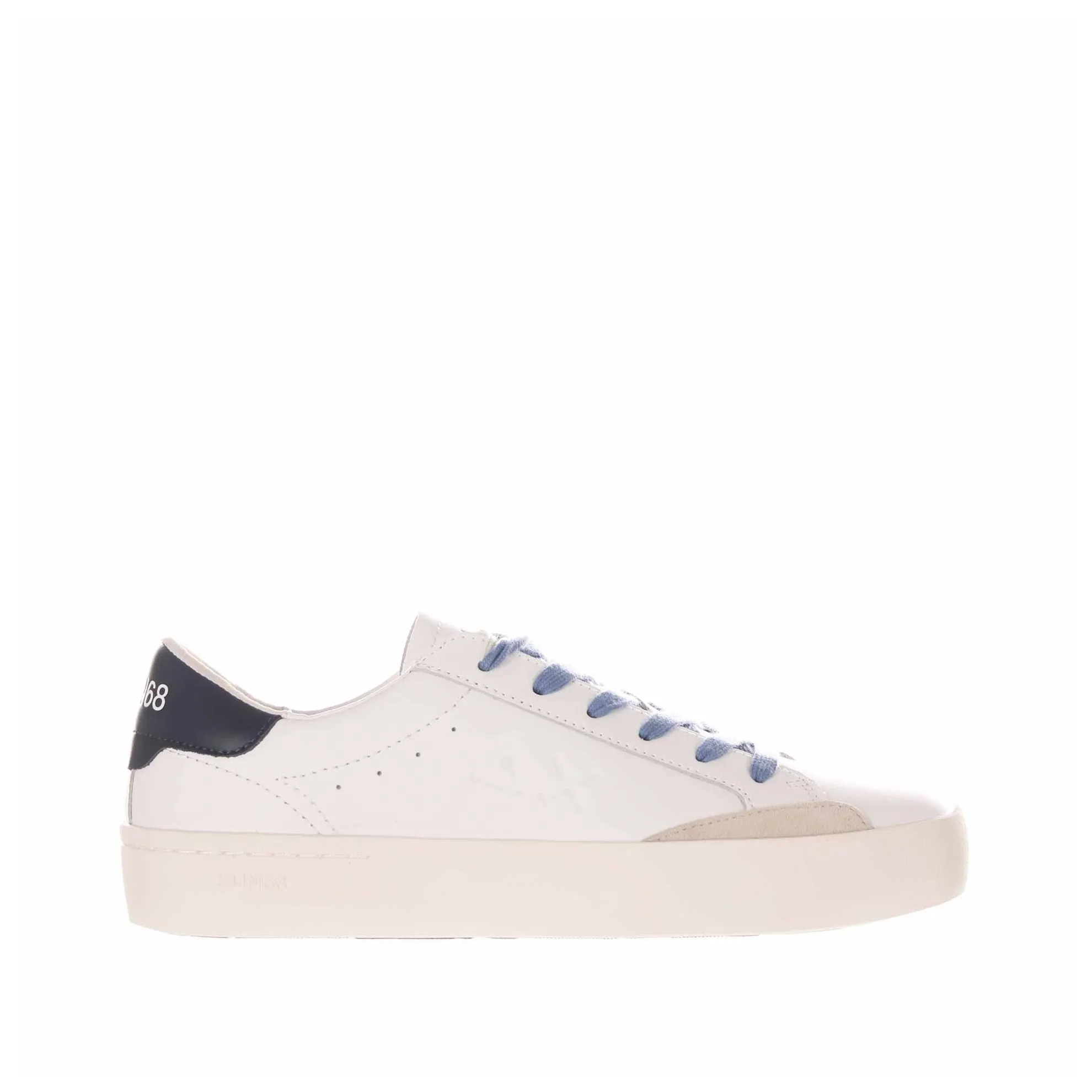 Sneaker street leather in pelle