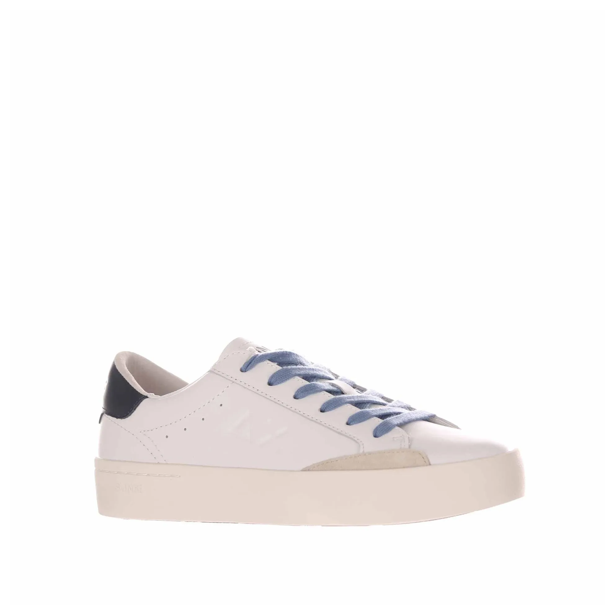 Sneaker street leather in pelle