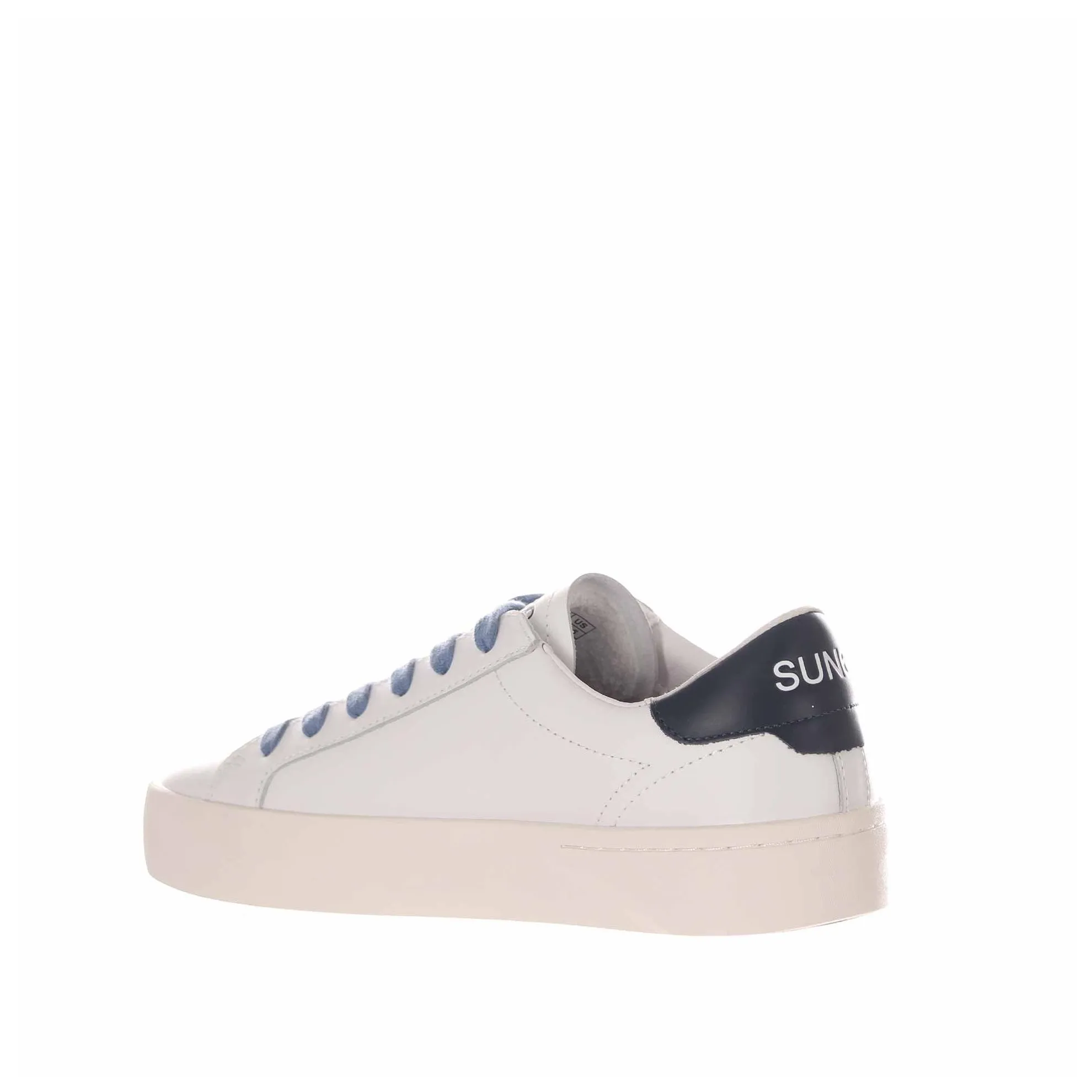 Sneaker street leather in pelle