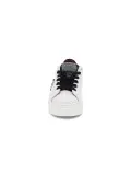 Sneakers Ed Parrish in pelle e crack bianco e nero