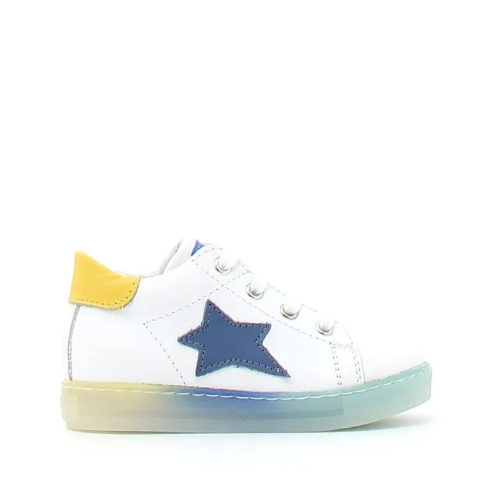 SNEAKERS "SASHA" IN PELLE