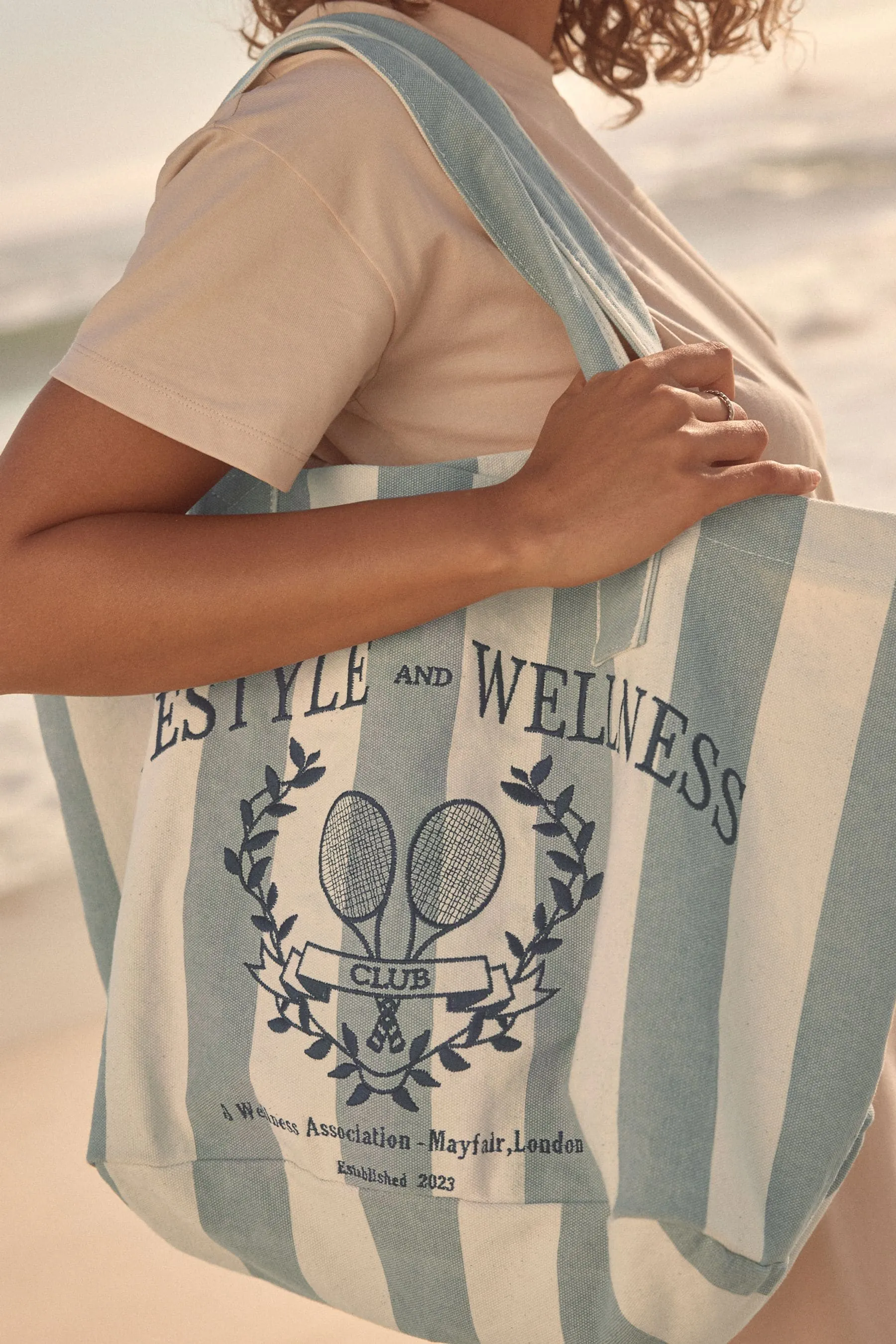 stesso. A righe - Borsa per A righe