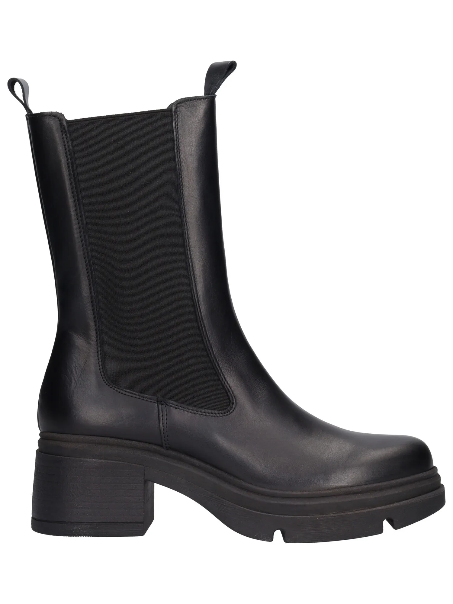 Stivaletto tacco largo Liviana da donna nero