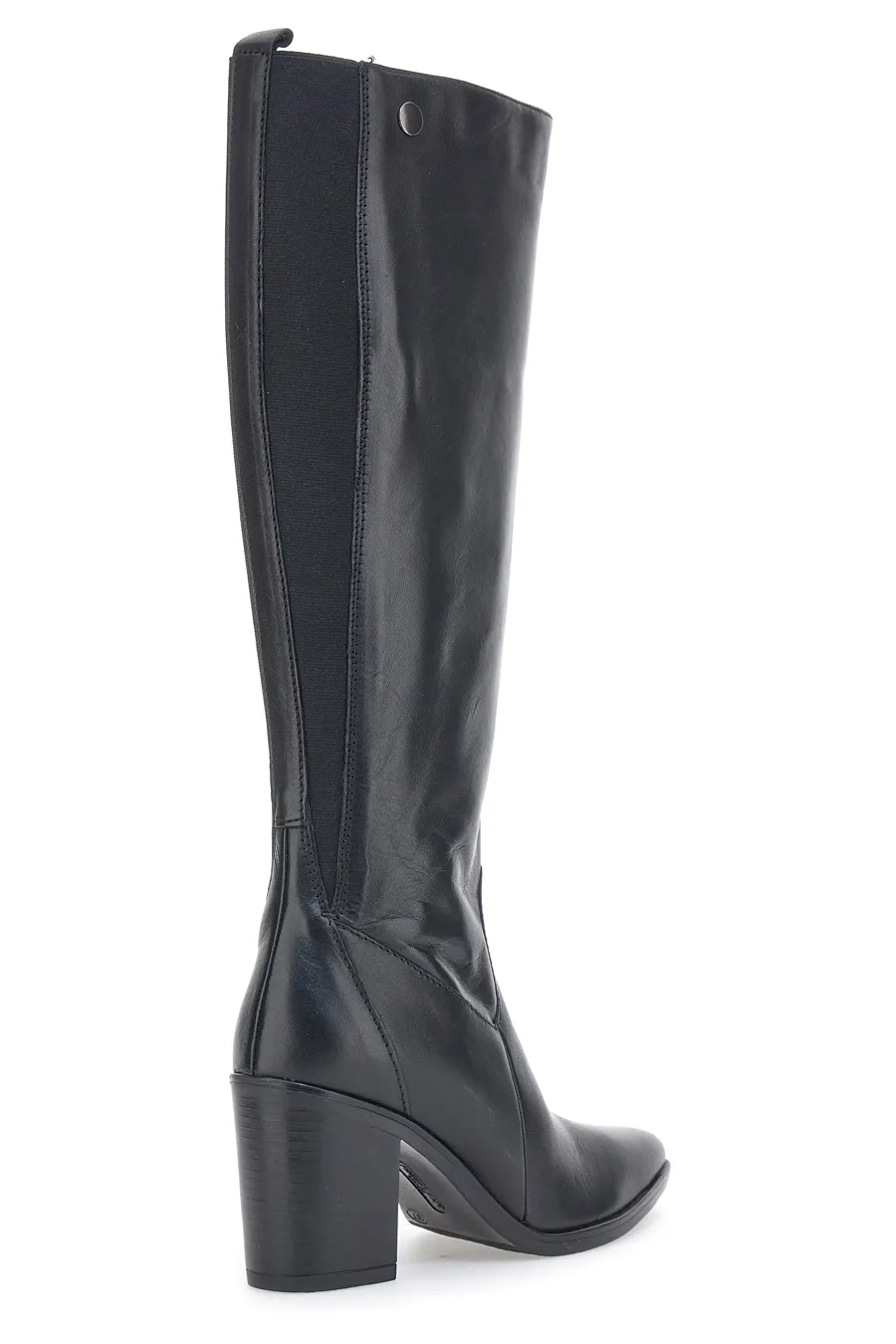 Stivali con tacco Pittarello Glam 48246 Neri Vera Pelle
