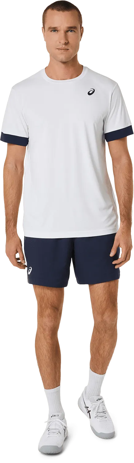 T-SHIRT A MANICA CORTA DA TENNIS DA UOMO ASICS COURT 2041A255 102