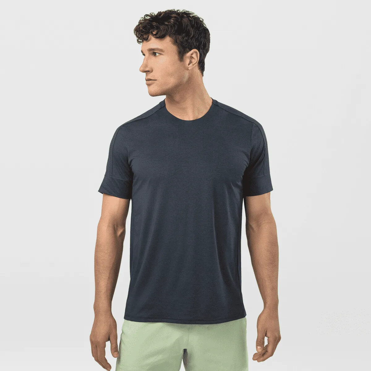 T-SHIRT DA TENNIS DA UOMO HEAD PLAY TECH 811724 NV