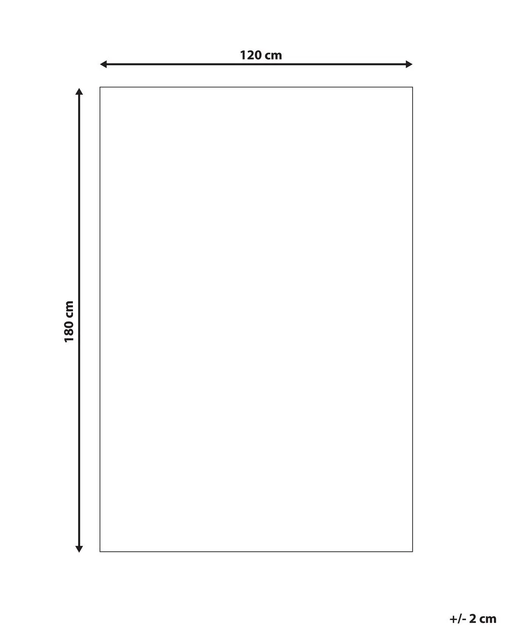 Tappeto da giardino blu scuro e bianco 120 x 180 cm ELURU