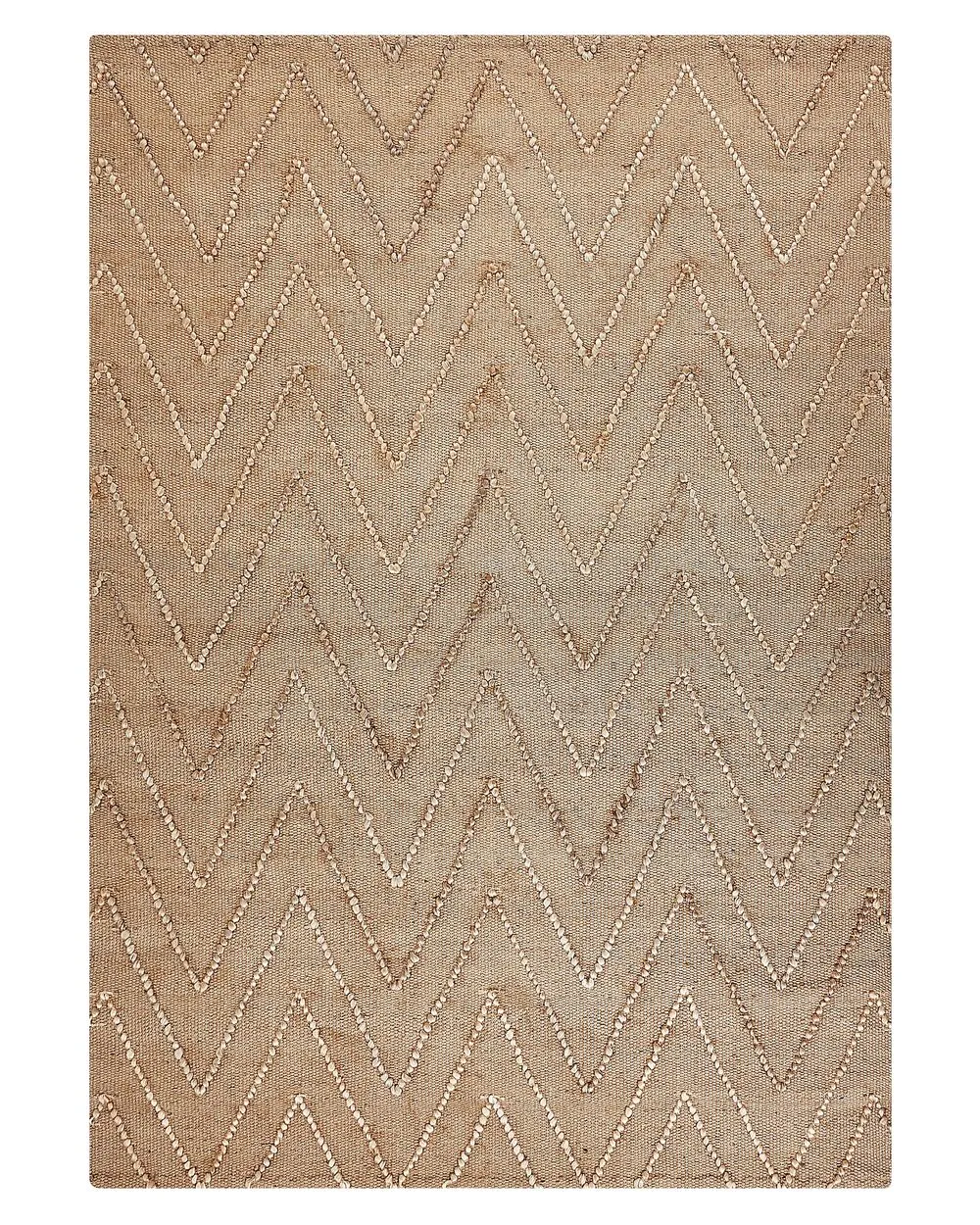 Tappeto iuta beige 160 x 230 cm DADAY