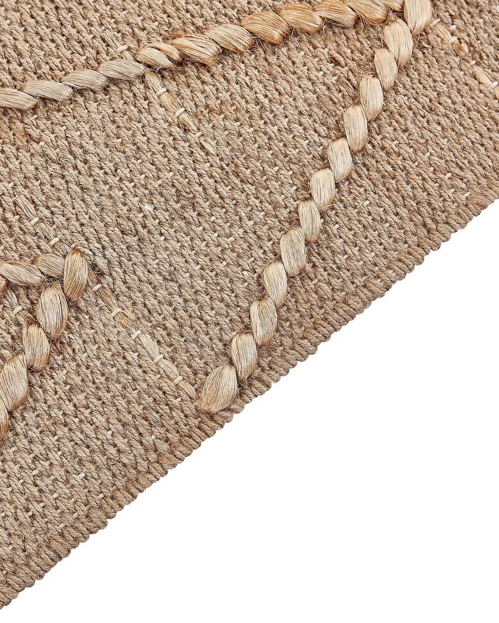 Tappeto iuta beige 160 x 230 cm DADAY