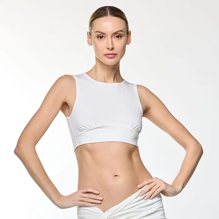 Top bianco chic