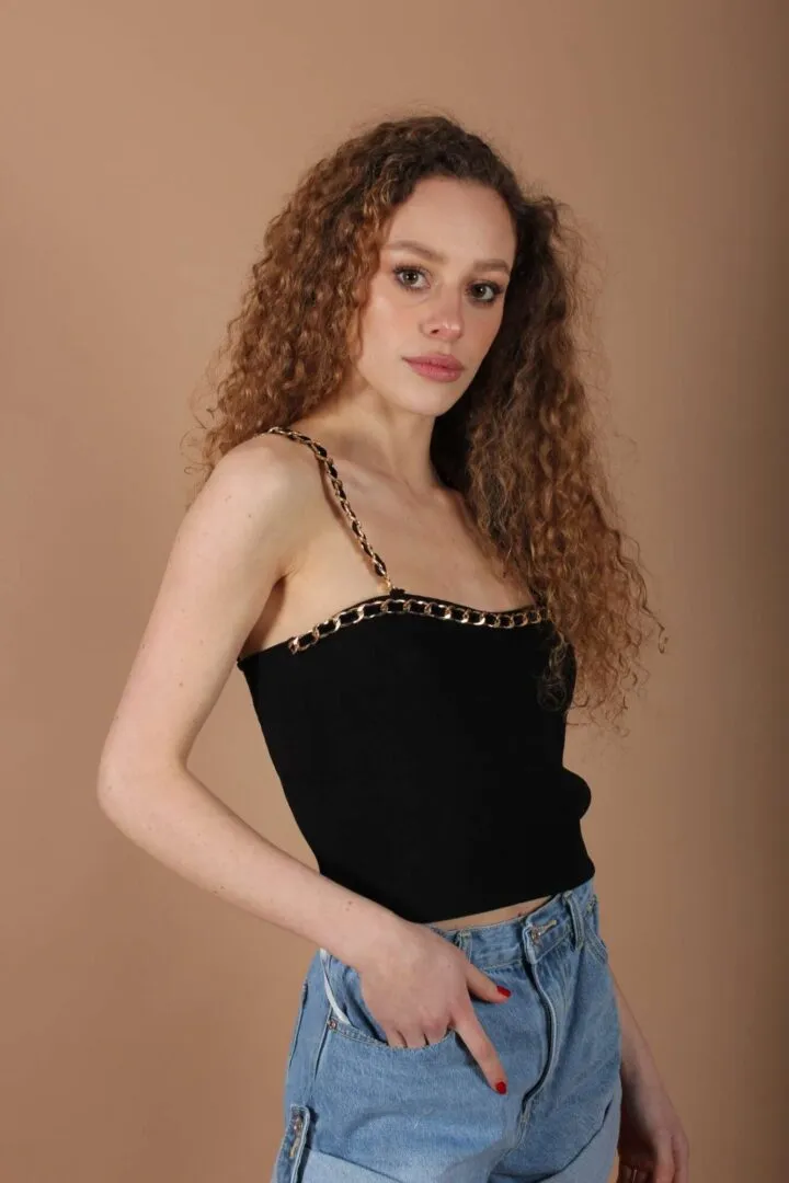 TOP Chain “Annette” – Black