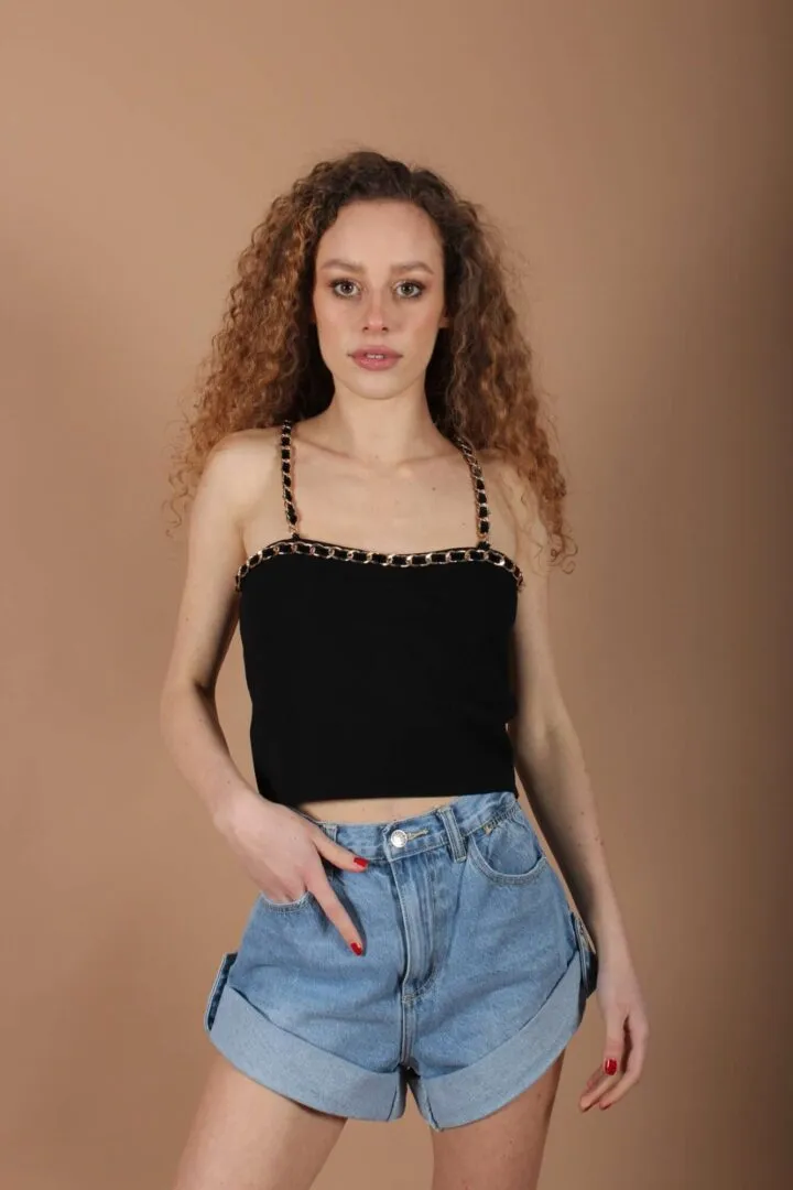 TOP Chain “Annette” – Black