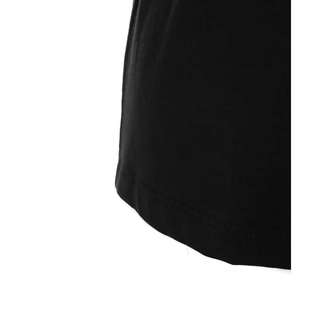 Top con catena nero