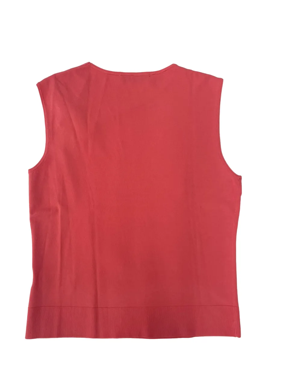 TOP ROSA CORALLO ASIMMETRICO