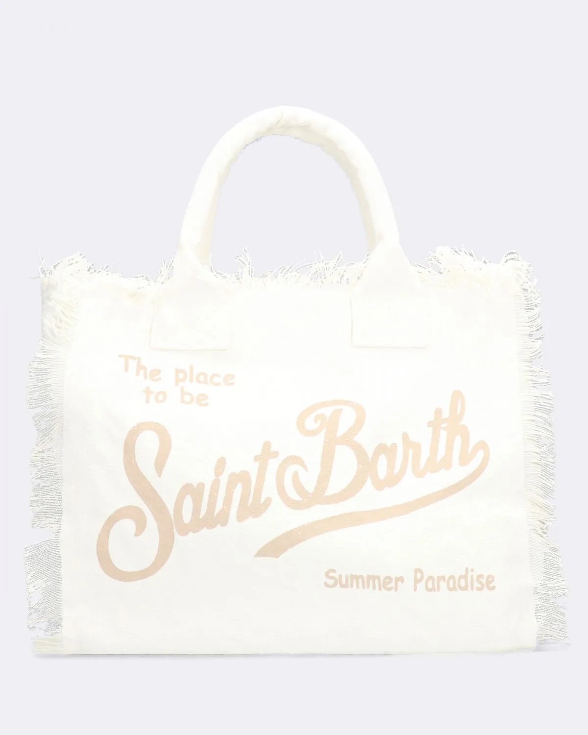 Tote bag Vanity di colore panna
