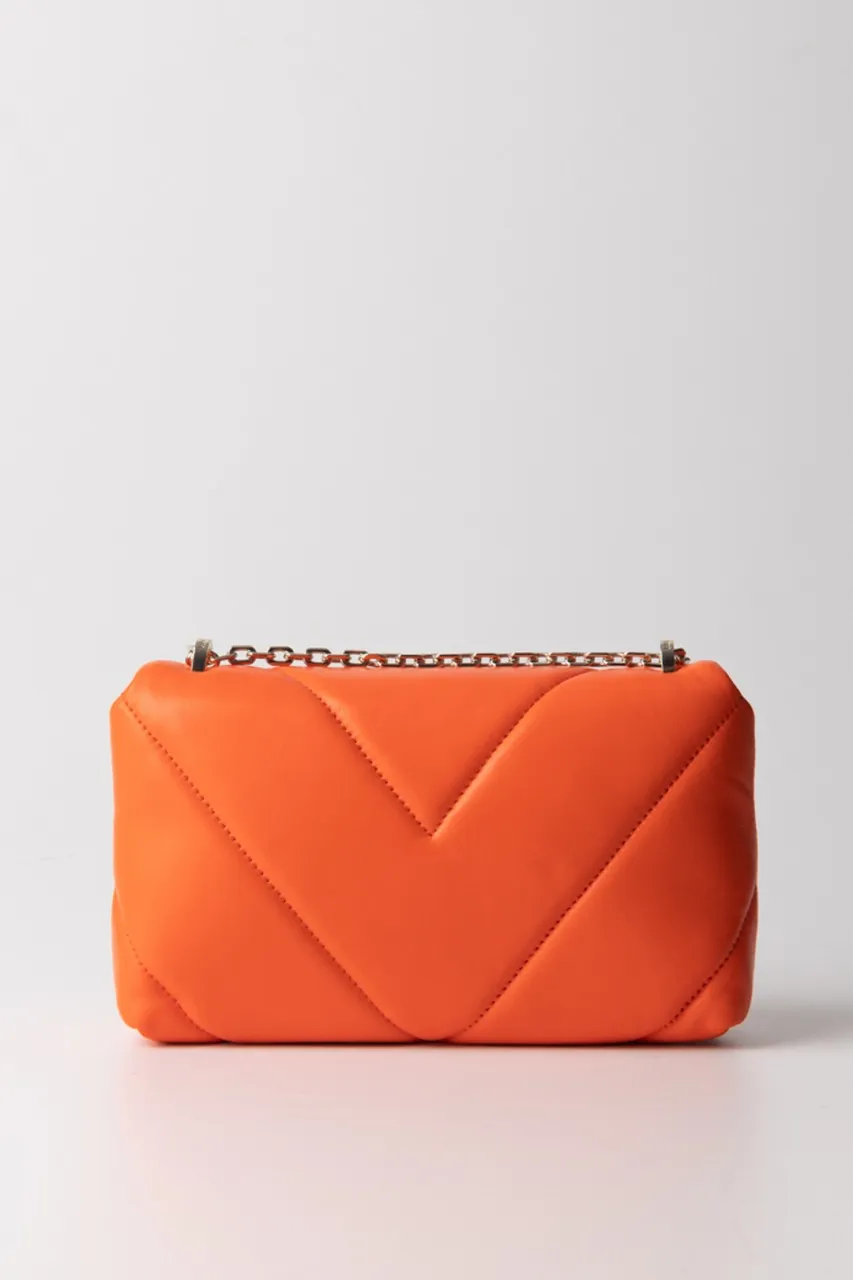 Tracolla con patta Fly Puffy Solar Orange