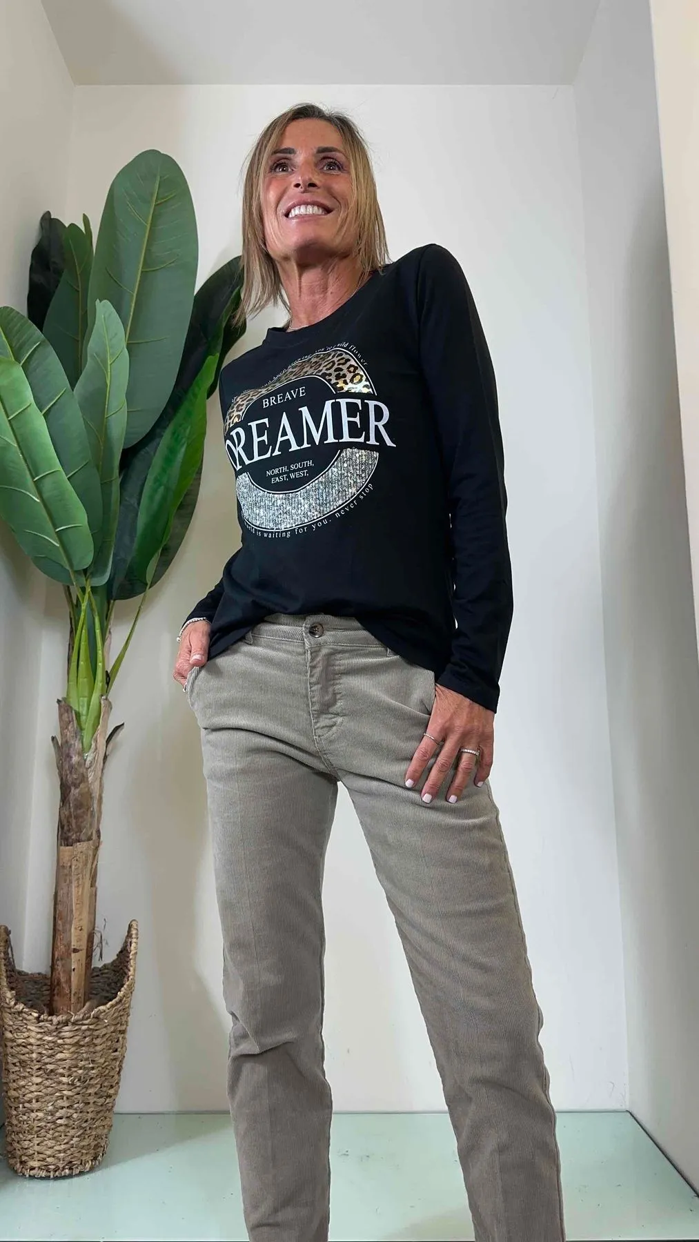 TWEED - R2250RP14 - T-SHIRT COTONE "DREAMER"