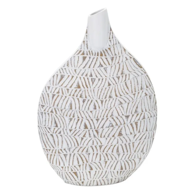 Vaso Resina Nairobi Cm 30,5X11,5X46,5