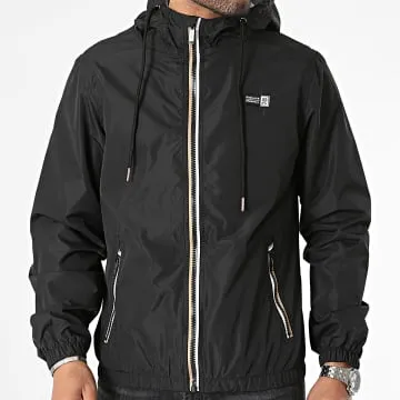Vinny P6700M Giacca con zip e cappuccio nero