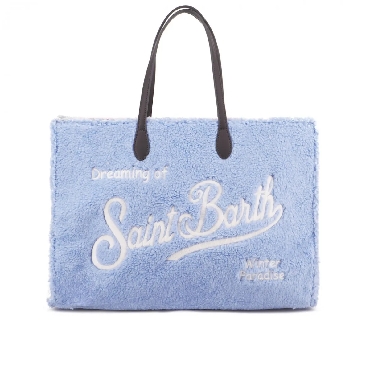 Vivian Borsa In Tessuto Sherpa, Multi