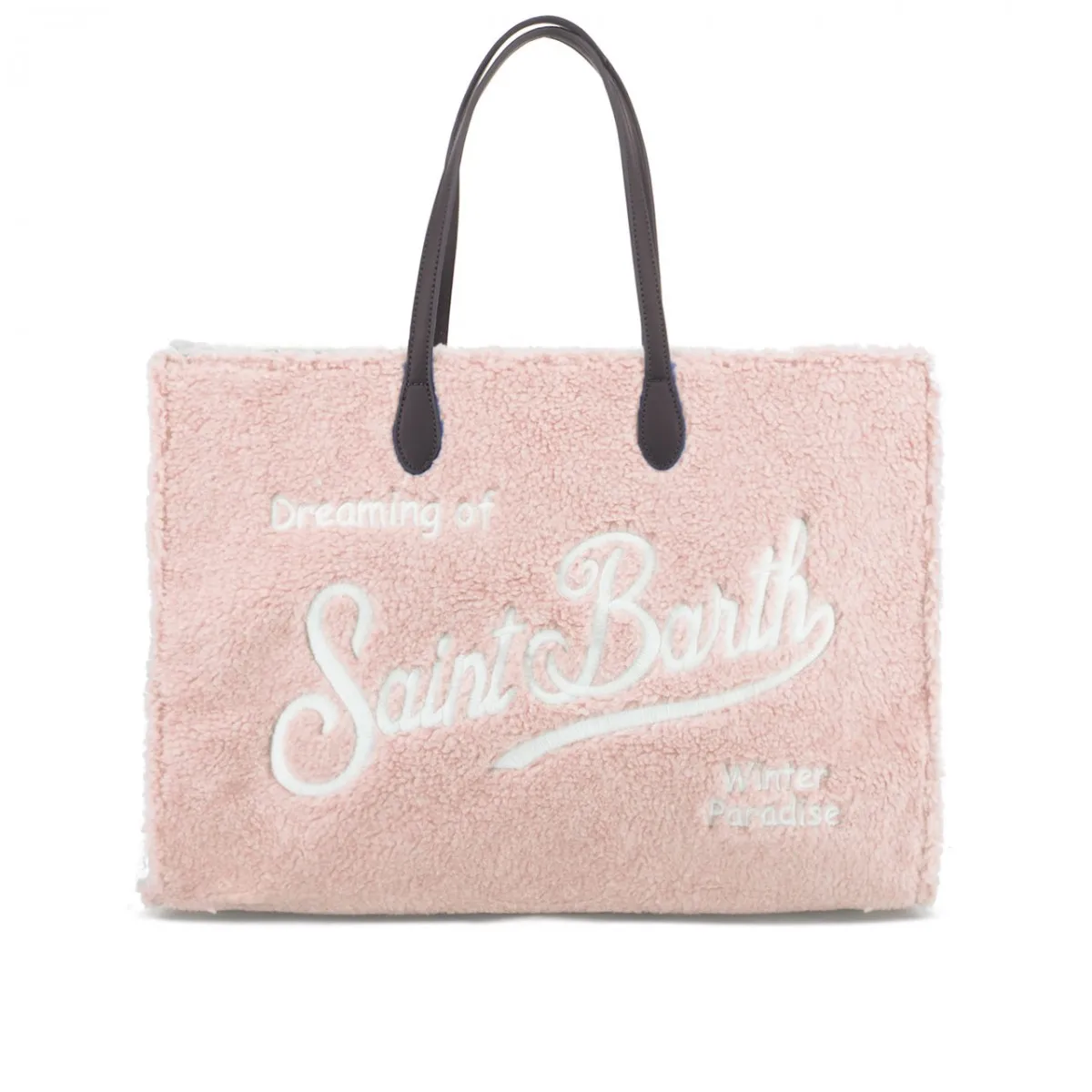 Vivian Borsa In Tessuto Sherpa, Multi