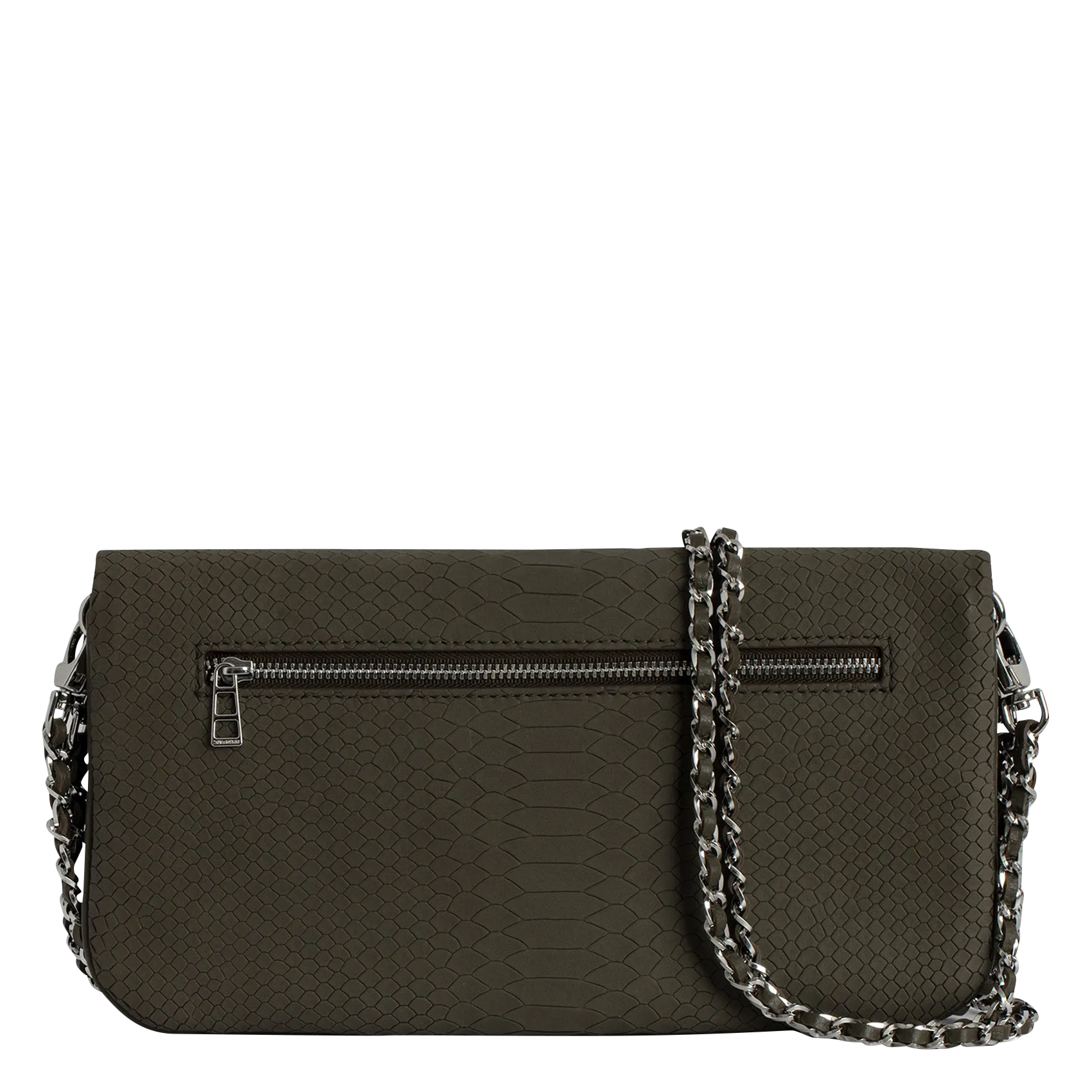  ZADIG&VOLTAIRE   ROCK SOFT SAVAGE - Borsa a tracolla in pelle | Verde