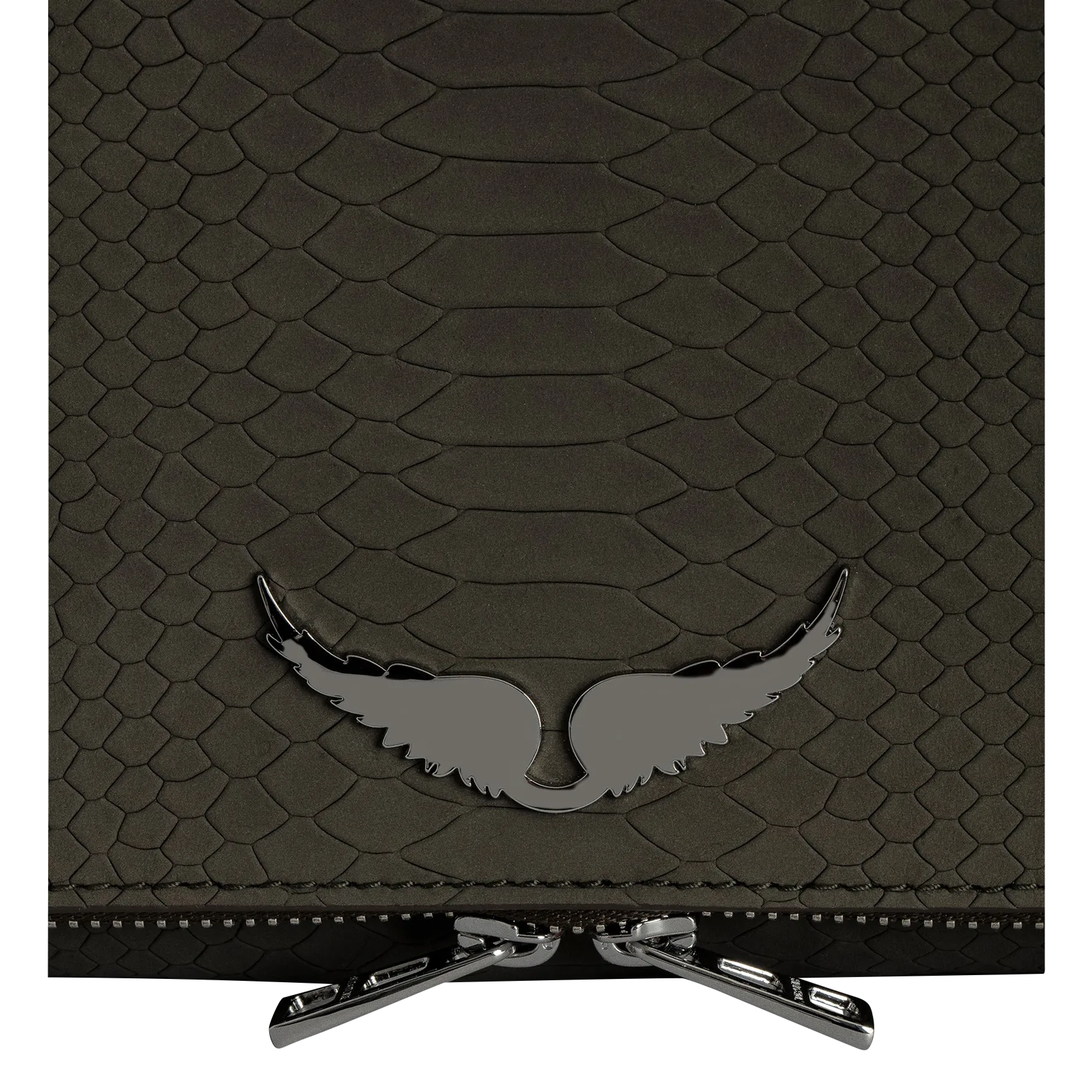  ZADIG&VOLTAIRE   ROCK SOFT SAVAGE - Borsa a tracolla in pelle | Verde