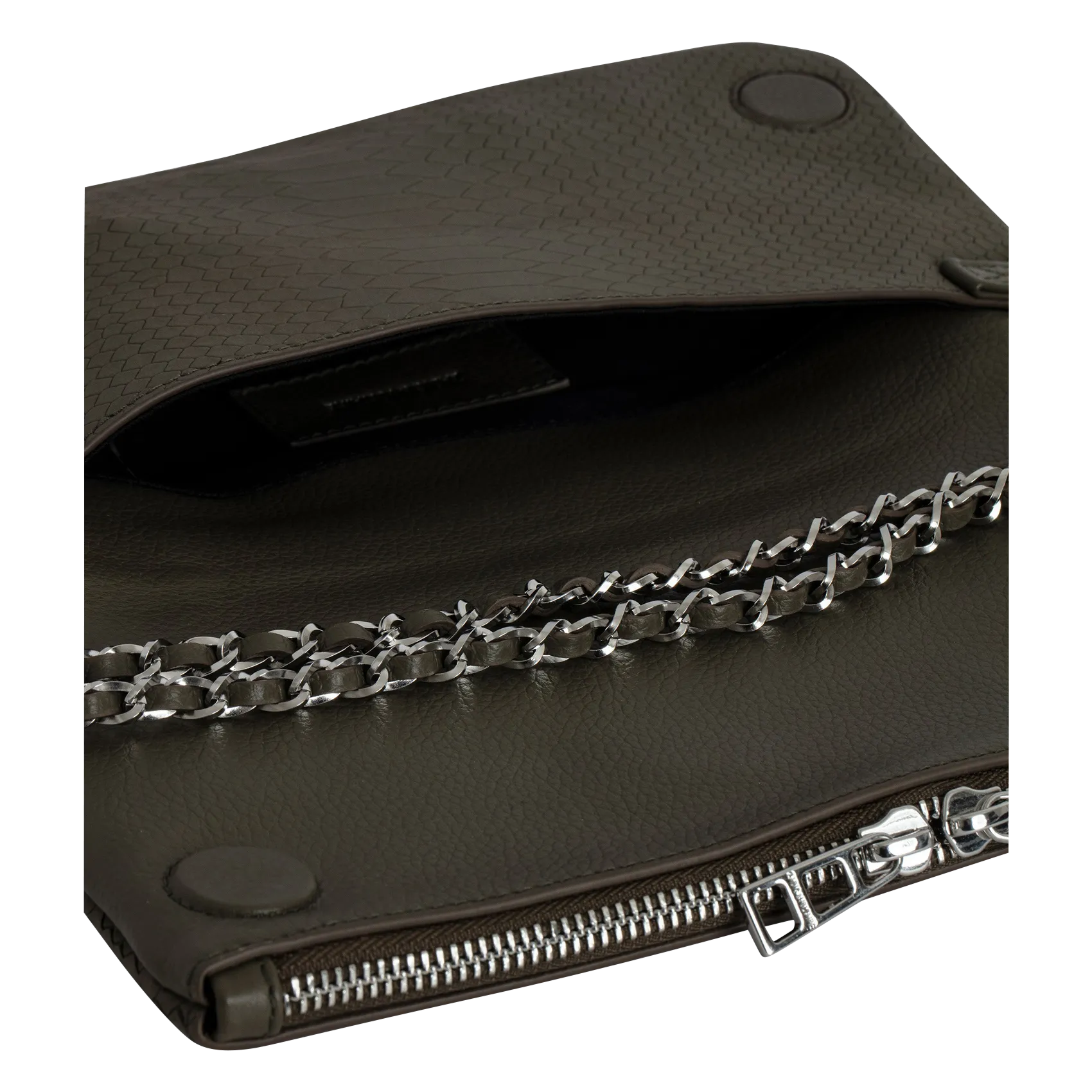  ZADIG&VOLTAIRE   ROCK SOFT SAVAGE - Borsa a tracolla in pelle | Verde