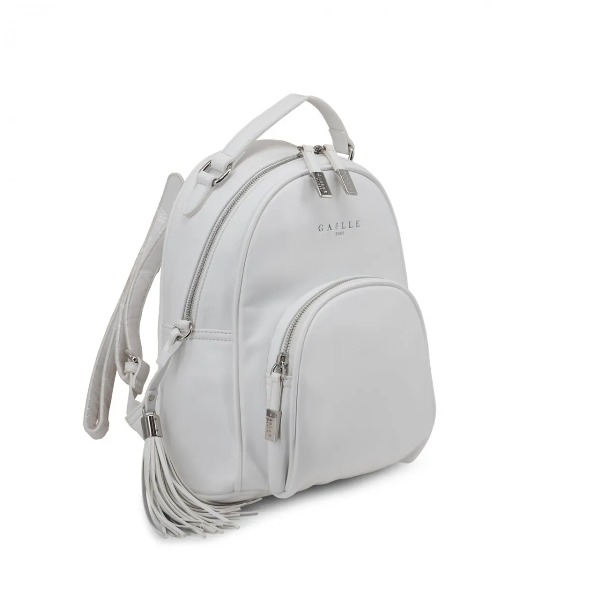 Zaino In Ecopelle Con Logo E Nappina